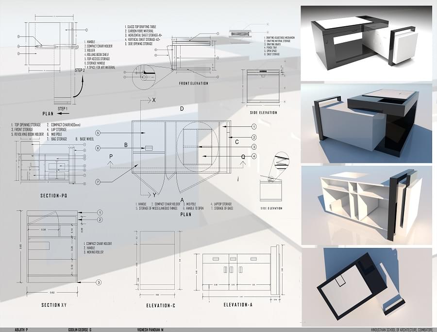 Hindusthan School of Architecture Coimbatore Project Work photo 19